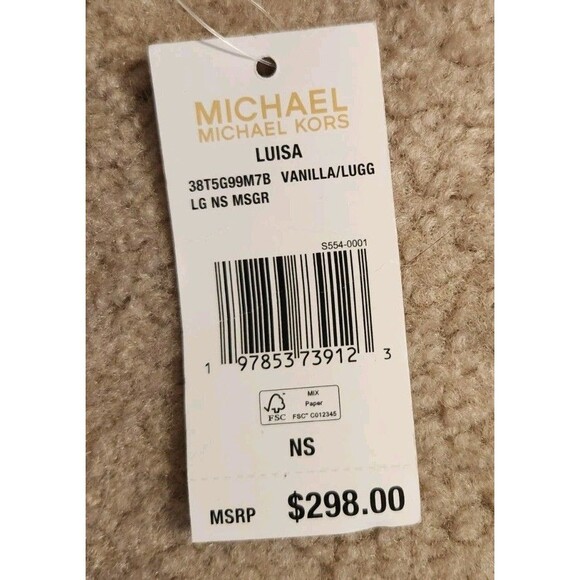 Michael Kors 35F2G7ZC5B Women's Messenger Bag Large- Vanilla - Picture 5 of 9